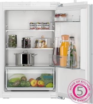 Siemens KI21R2FE1 - iQ100, Einbau-Kühlschrank, Flachscharnier, Nische 56 x 88 cm